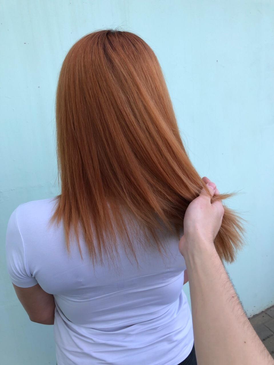 Окрашивание волос